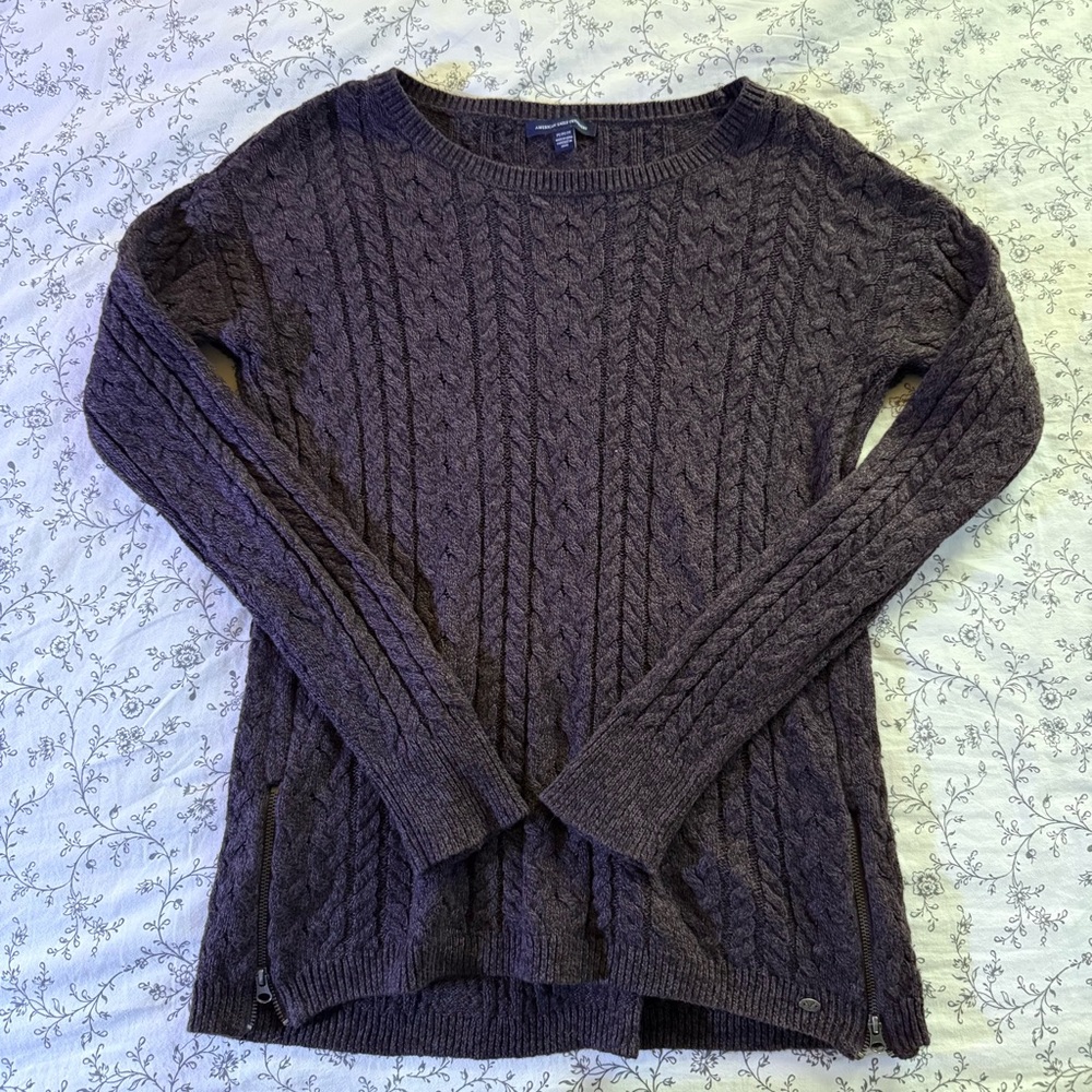 American Eagle Outfitters Cable Knit Sweater